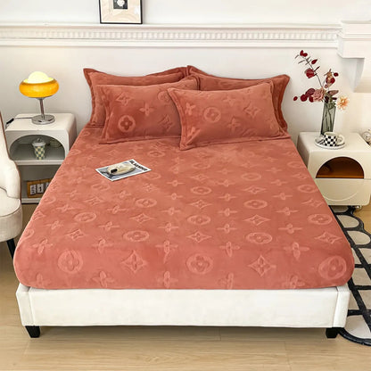 MonoFloral Milk Velvet Bedding