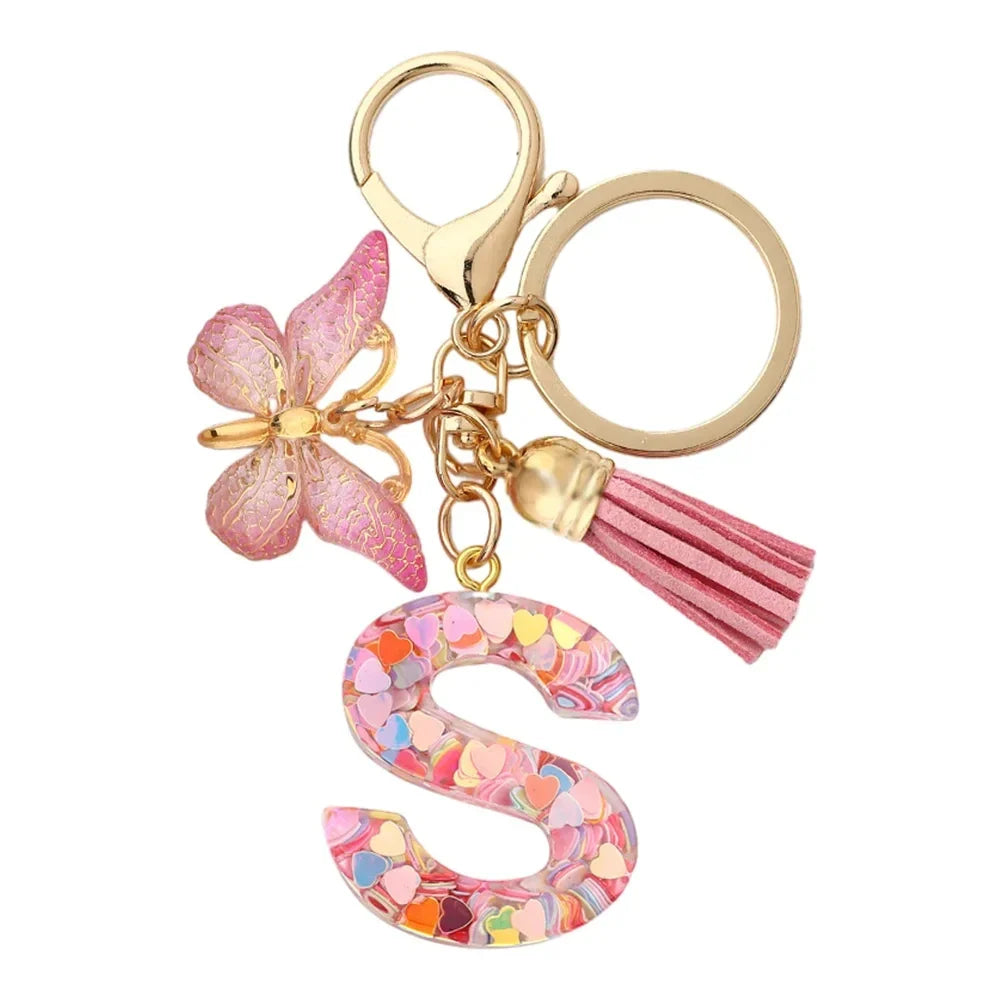 Anime Letter KeyCharm