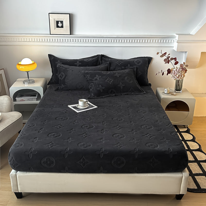 MonoFloral Milk Velvet Bedding